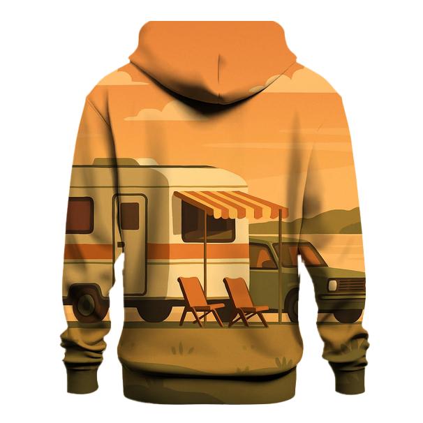 Seventies Road Trip Caravan heavyweight hoodies
