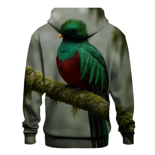Cloud Forest Pause Resplendent Quetzal lightweight hoodies