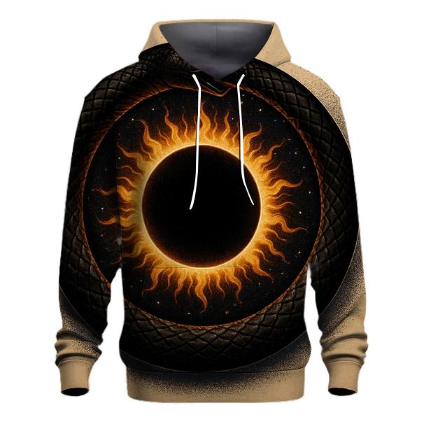 Solar Eclipse Serpent Ouroboros designer hoodies