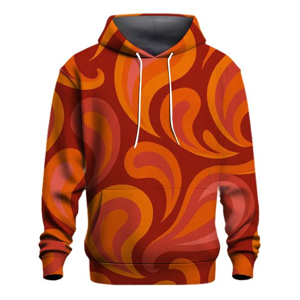 Paisley Dance Floor Swirl lightweight hoodies