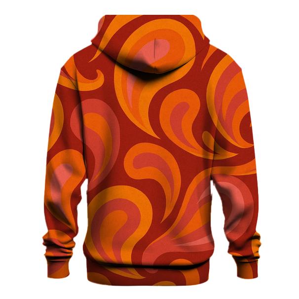 Paisley Dance Floor Swirl lightweight hoodies