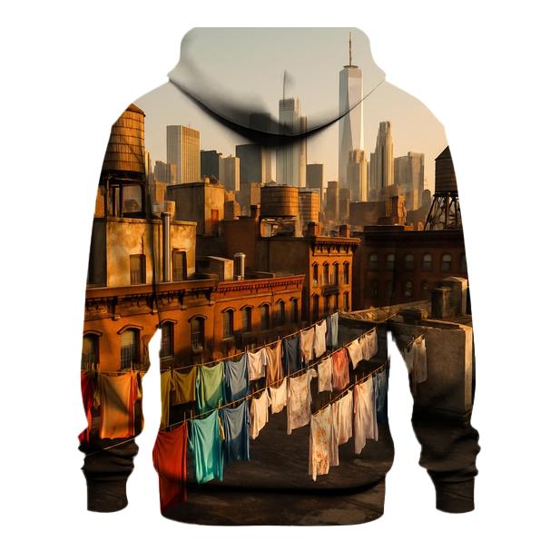Chinatown Rooftop Laundry And Towers pullover hoodies