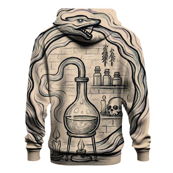 Alchemical Lab Ouroboros Retort custom hoodies