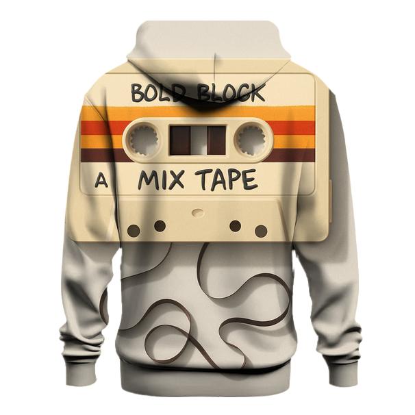 Vintage Cassette Mix Tape pullover hoodies