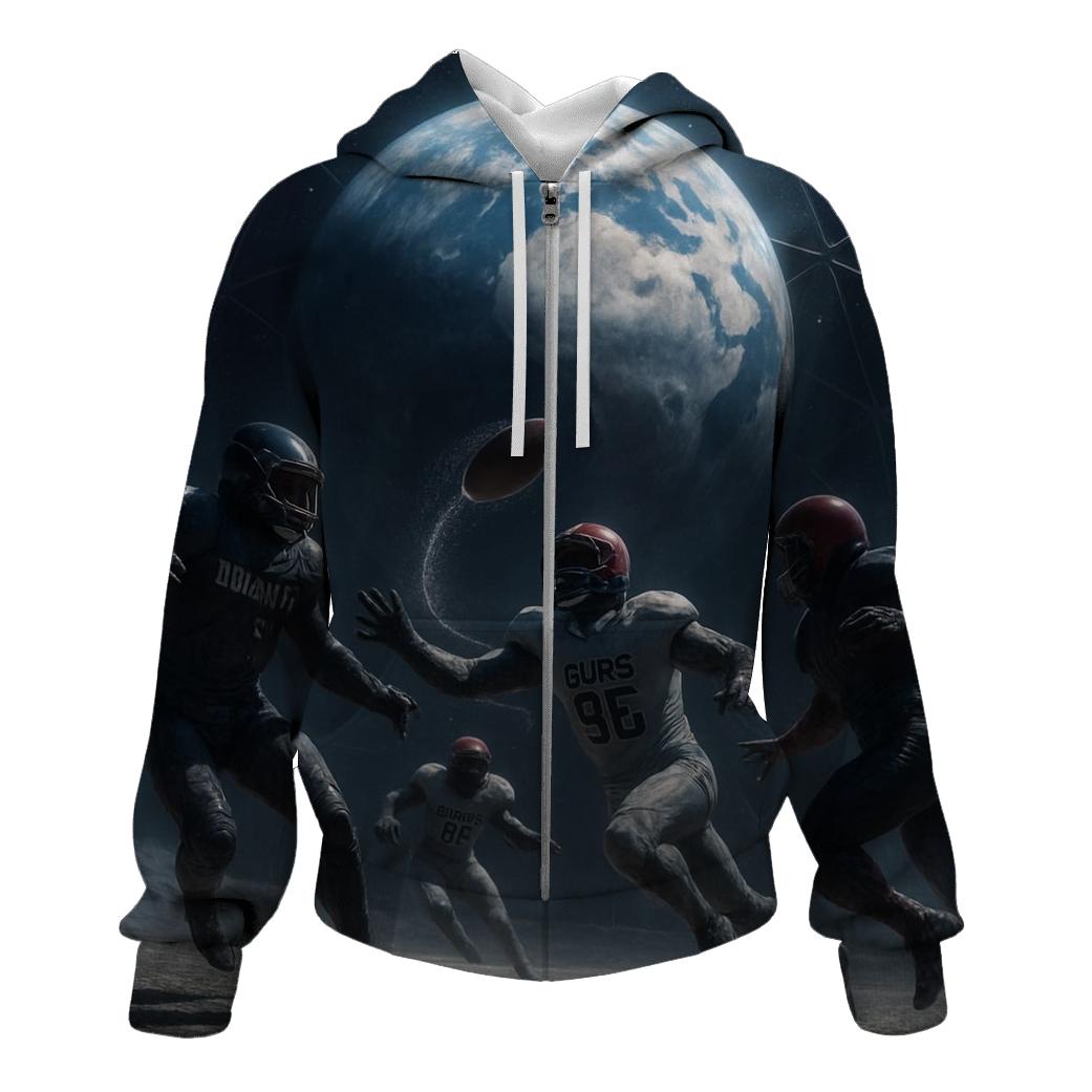 Lunar Dome Braves Vs Cubs Low Gravity Battle hoodies fashion