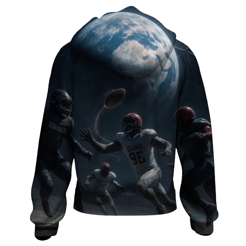 Lunar Dome Braves Vs Cubs Low Gravity Battle hoodies fashion