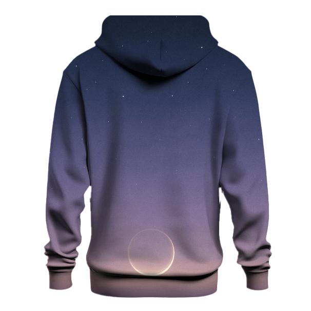 Galactic Dawn Whisper premium hoodies