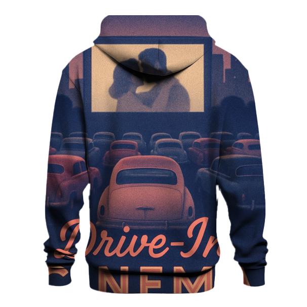 Retro City Drive In Cinema Scene hoodies fashion
