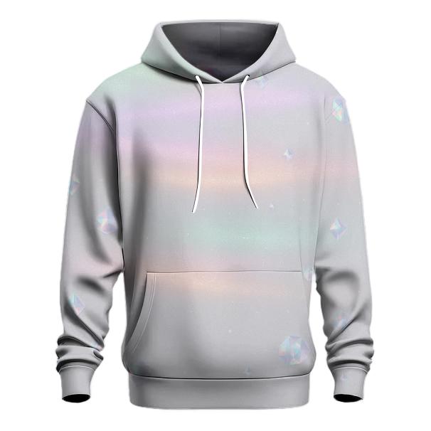 Pastel Aurora Gem Veil custom hoodies
