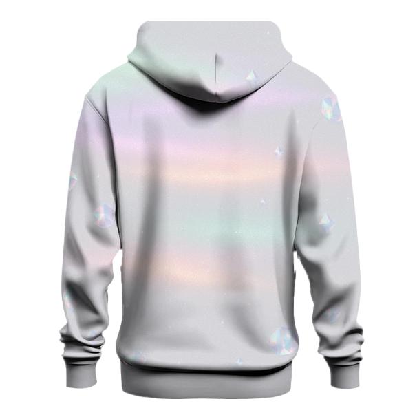 Pastel Aurora Gem Veil custom hoodies
