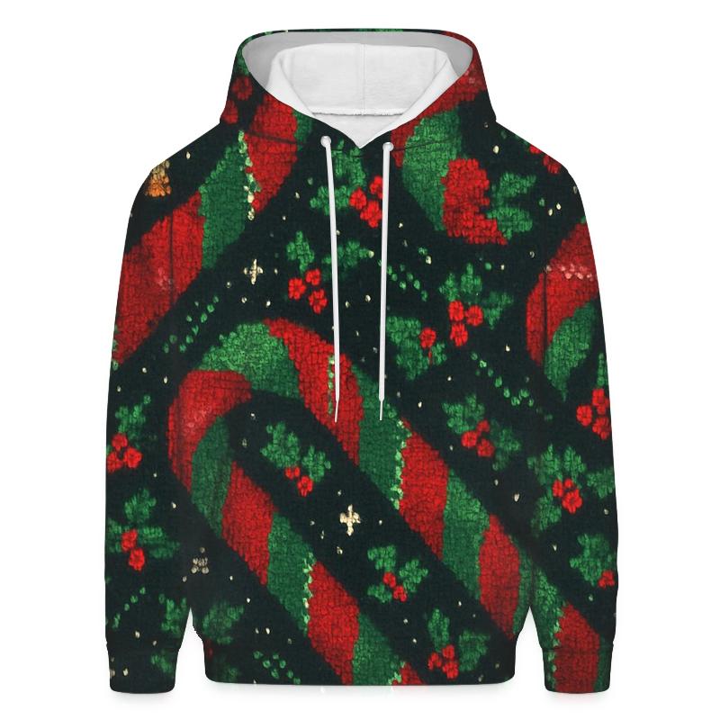 Bell Ribbon Spiral Stripes Design premium hoodies