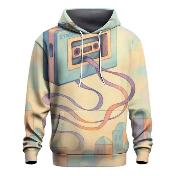 Soft Pastel Walkman Dreamscape pullover hoodies
