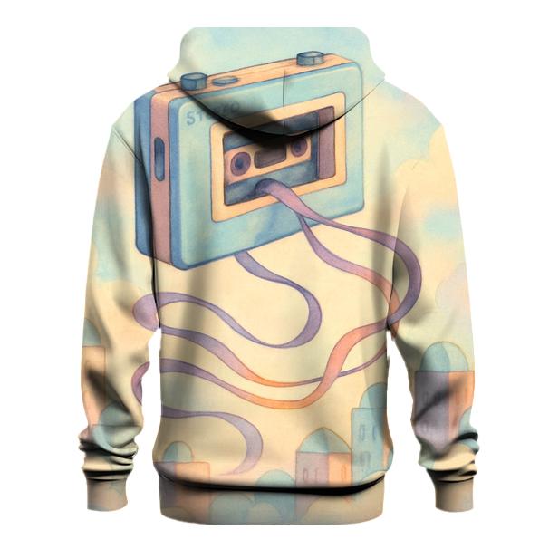 Soft Pastel Walkman Dreamscape pullover hoodies