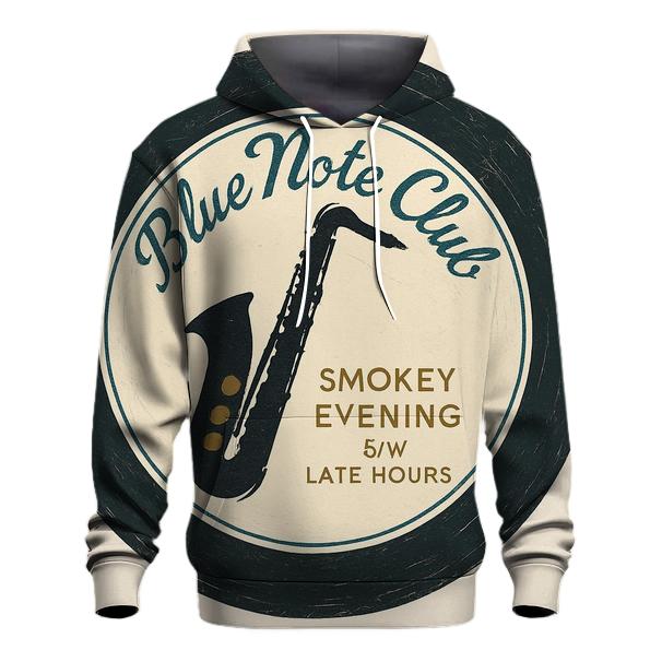 Old Studio Jazz Club Record Label heavyweight hoodies