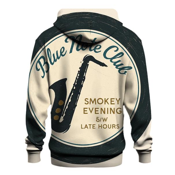 Old Studio Jazz Club Record Label heavyweight hoodies