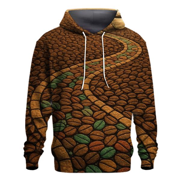 Bean Mosaic Pathway designer hoodies