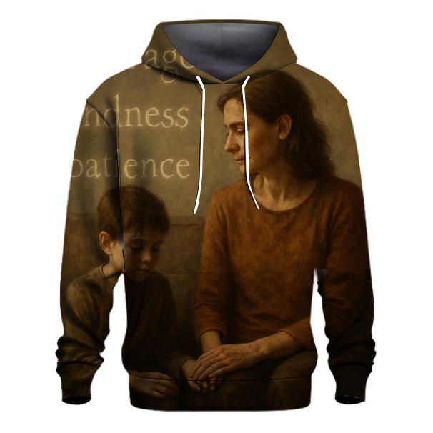 Her Silence That Teaches The Strongest Words hoodies fashion