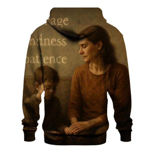 Her Silence That Teaches The Strongest Words hoodies fashion