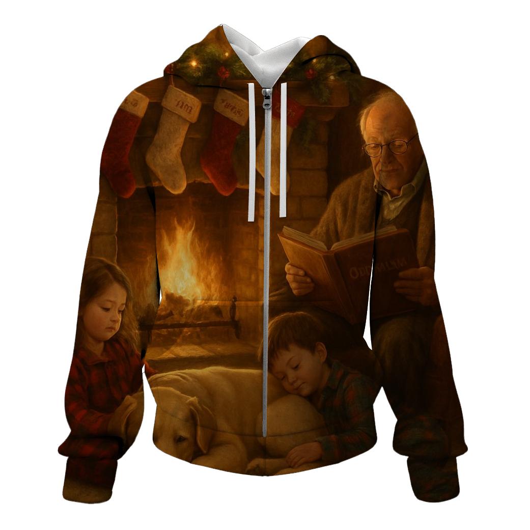 Fireside Storytime Before Christmas hoodie trends