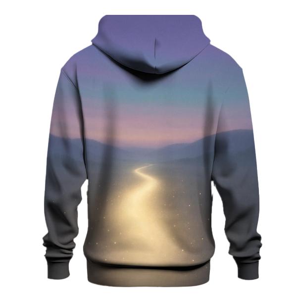 Luminous Horizon Path custom hoodies