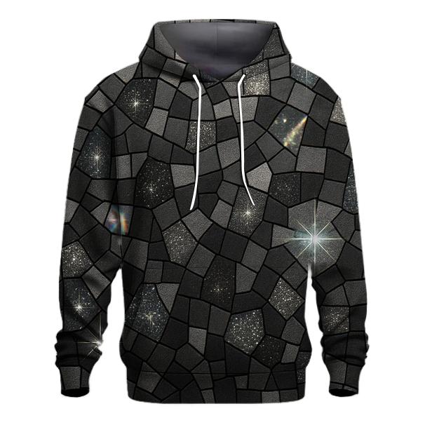 Silver Hologlow Mosaic heavyweight hoodies