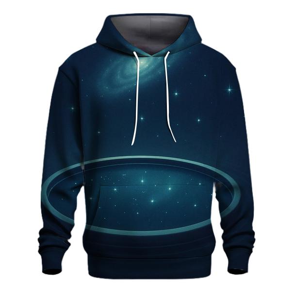 Celestial Stillness Pool premium hoodies