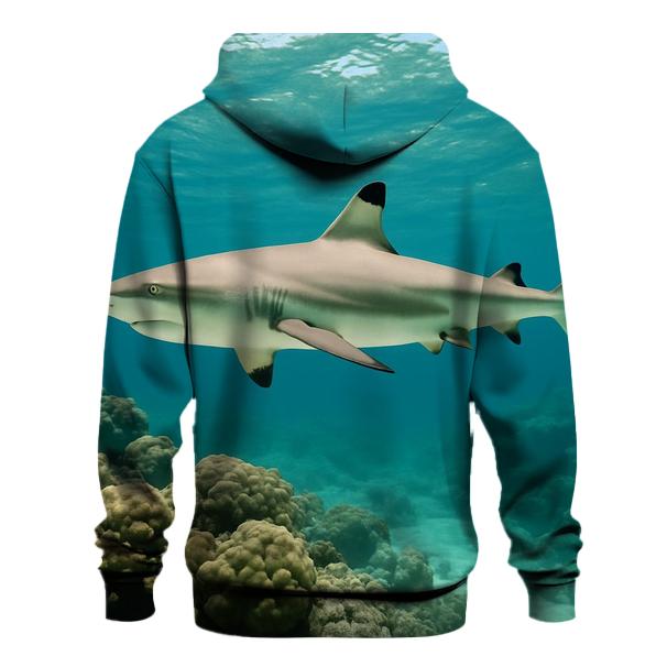 Reef Patrol Blacktip Reef Shark printed hoodies