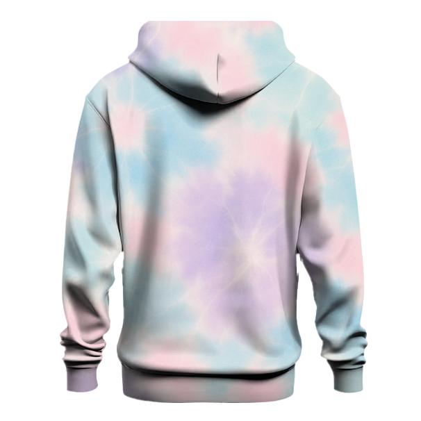 Pastel Nebula Crumple Field heavyweight hoodies