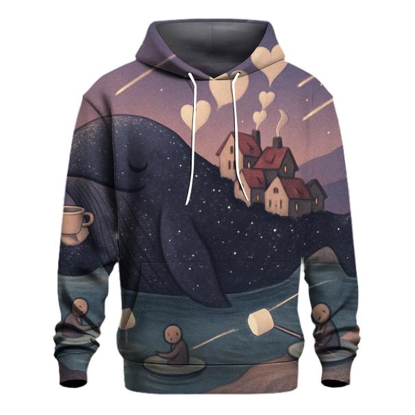 Tea Time With The Meteor Whale lightweight hoodies