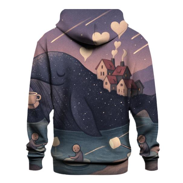 Tea Time With The Meteor Whale lightweight hoodies