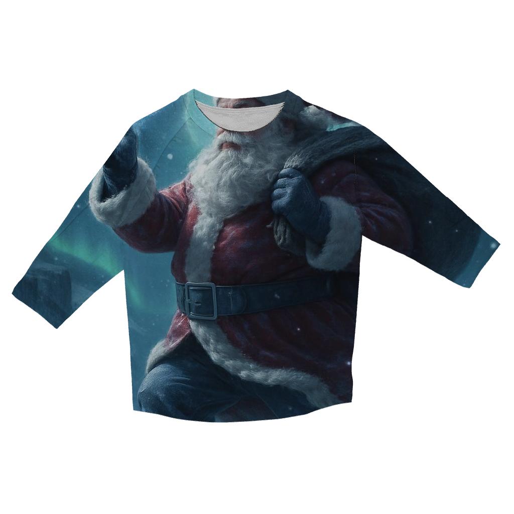 Aurora Trailblazer Santa fashion 3/4 sleeve shirts