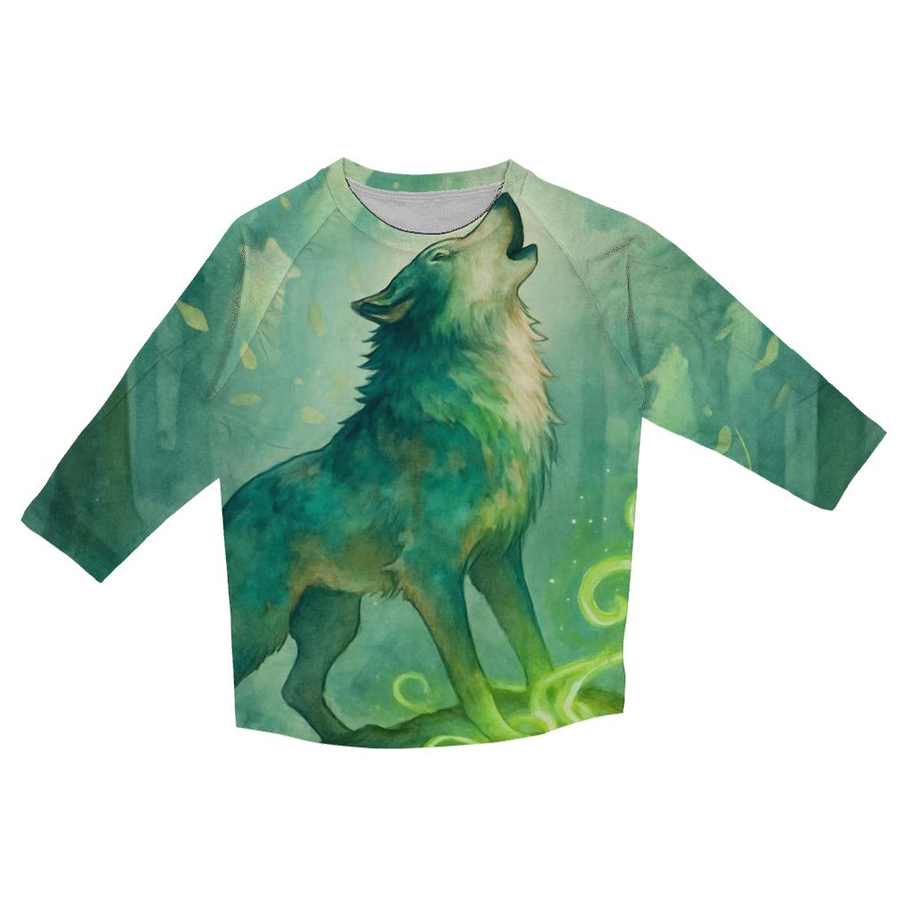 Forest Spirit Howl personalized 3/4 sleeve tees