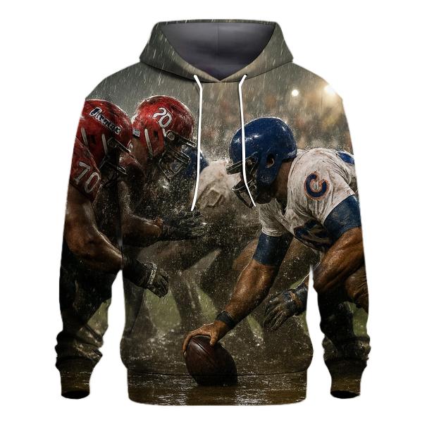 Rain Soaked Rivalry Night Braves And Cubs lightweight hoodies