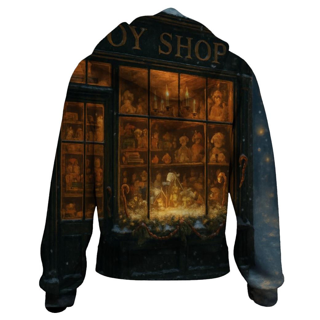 Vintage Toy Shop On Christmas Eve hoodie styles
