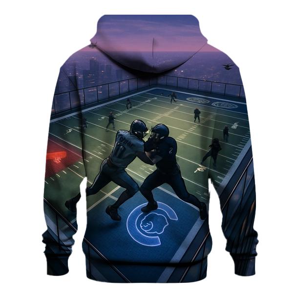Rooftop Arena Braves Vs Cubs Urban Clash heavyweight hoodies