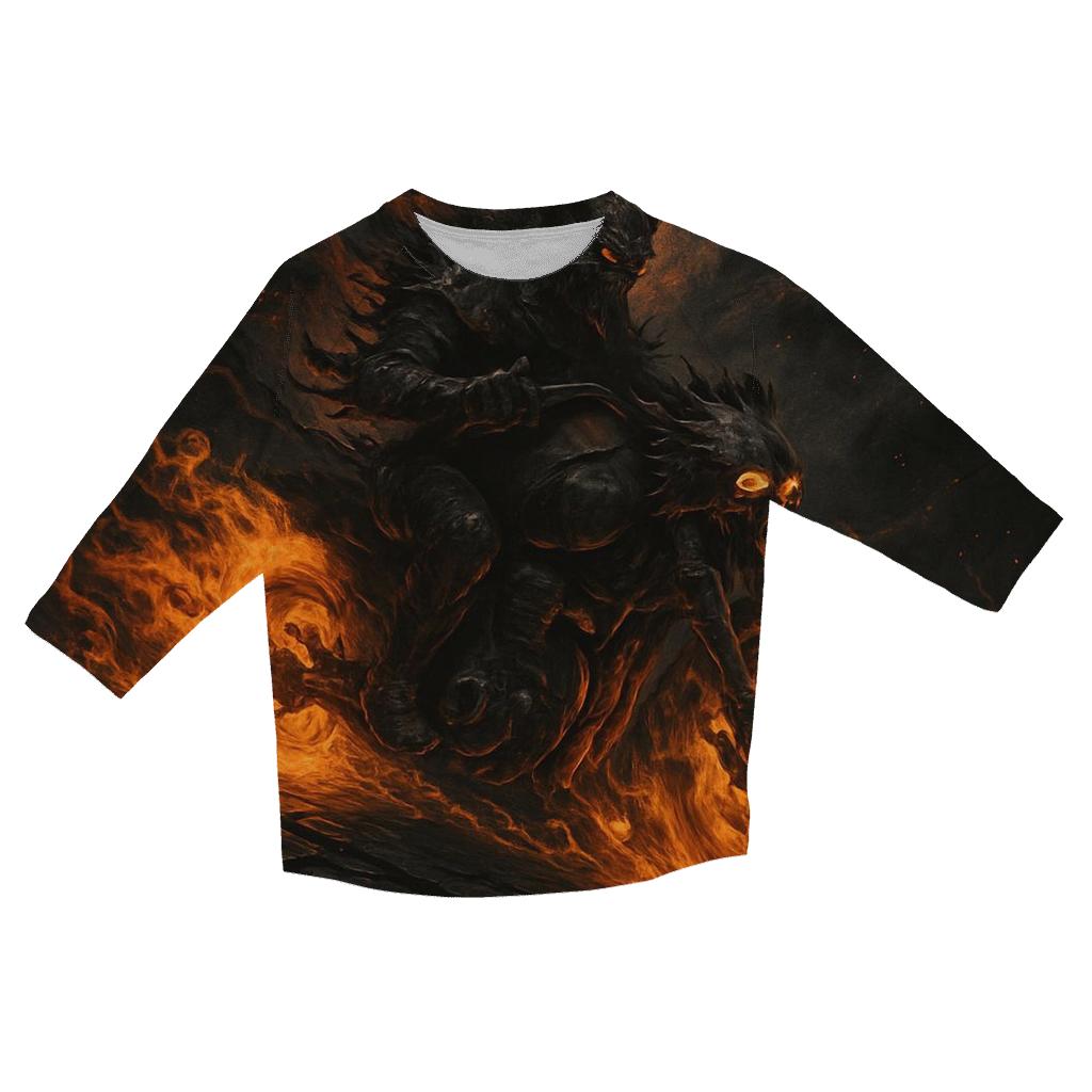Infernal Rider Of The Void Road trendy 3/4 sleeve tops