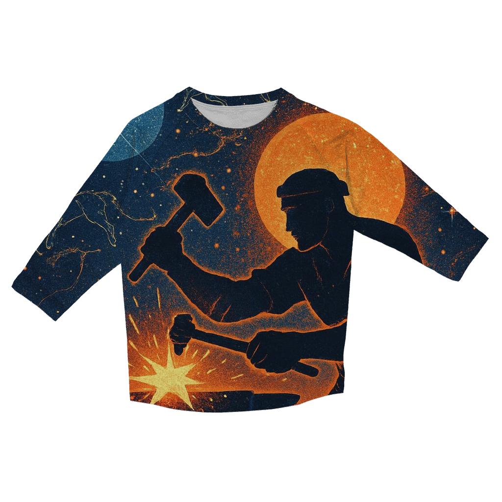 Starforge Under The Binary Suns stylish quarter sleeve tops