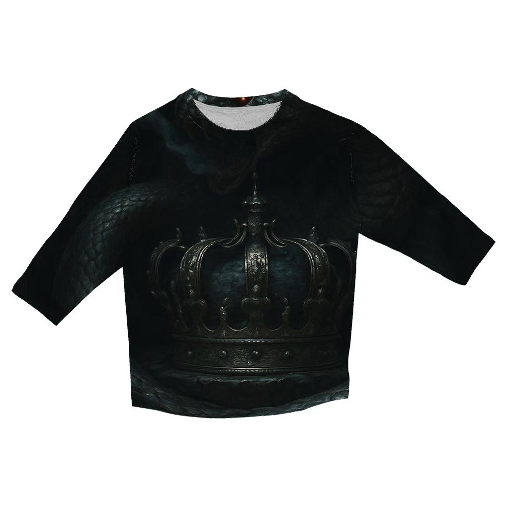 Covenant Of The Serpent Crown designer 3/4 sleeve blouses