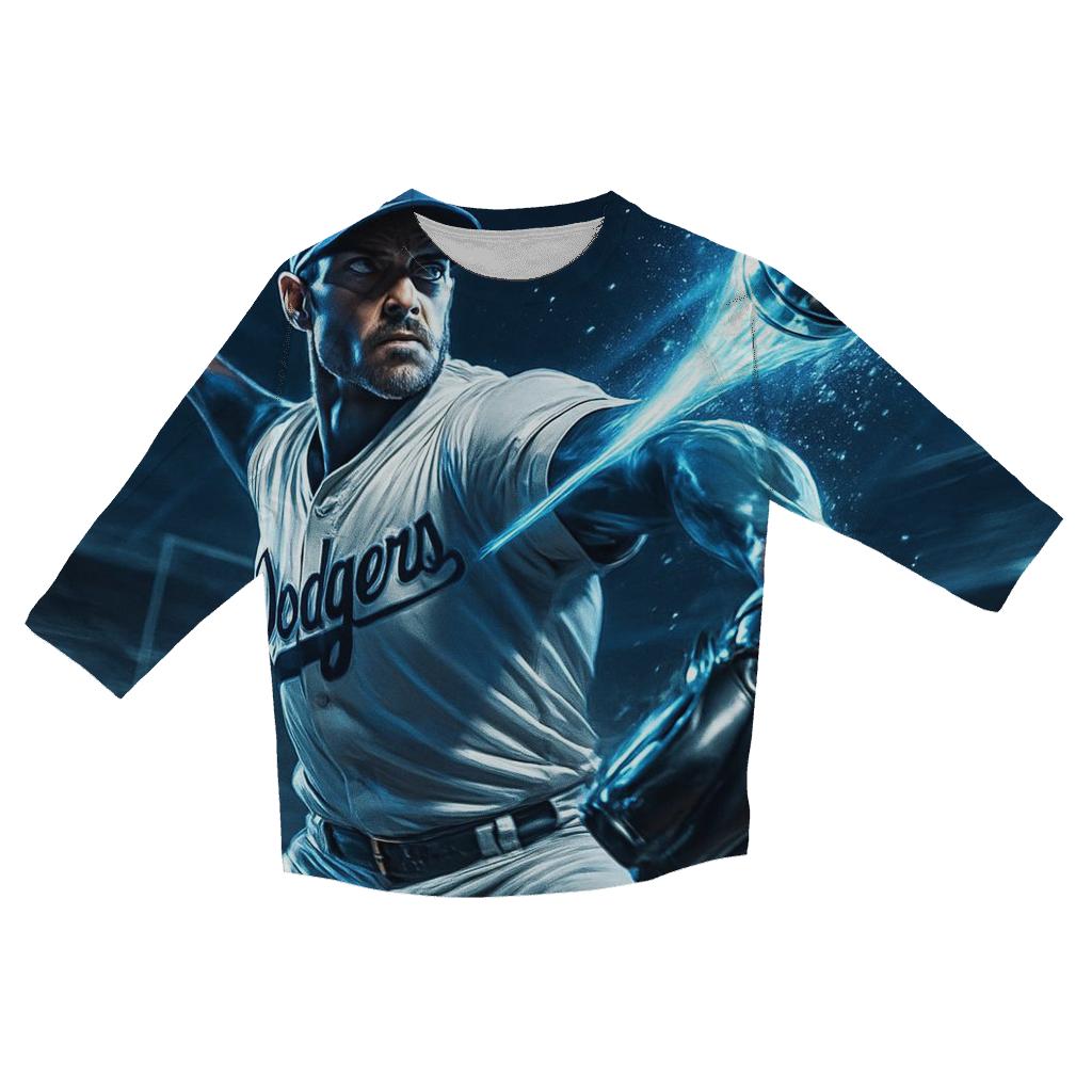 Chrome Velocity Pitch fashion 3/4 sleeve shirts