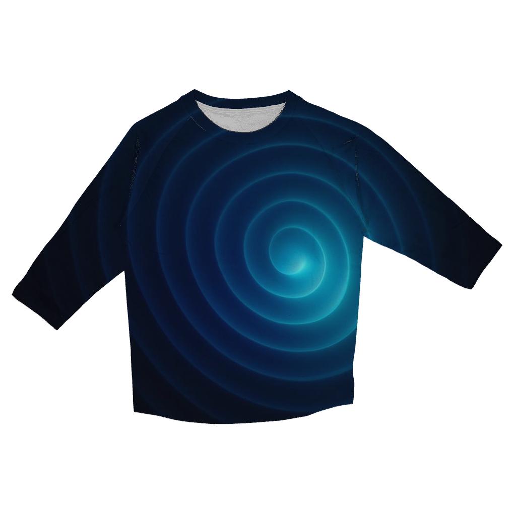 Midnight Ripple Spectrum stylish quarter sleeve tops