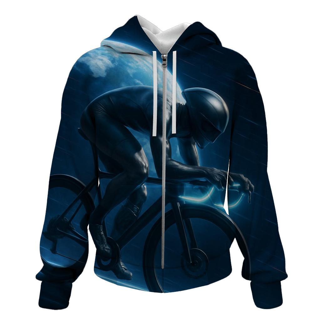 Orbiting Cycling Time Trial heavyweight hoodies