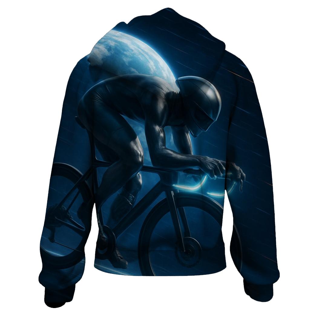 Orbiting Cycling Time Trial heavyweight hoodies