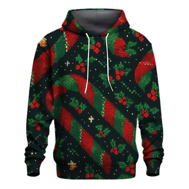 Bell Ribbon Spiral Stripes Design pullover hoodies