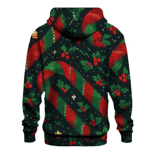 Bell Ribbon Spiral Stripes Design pullover hoodies
