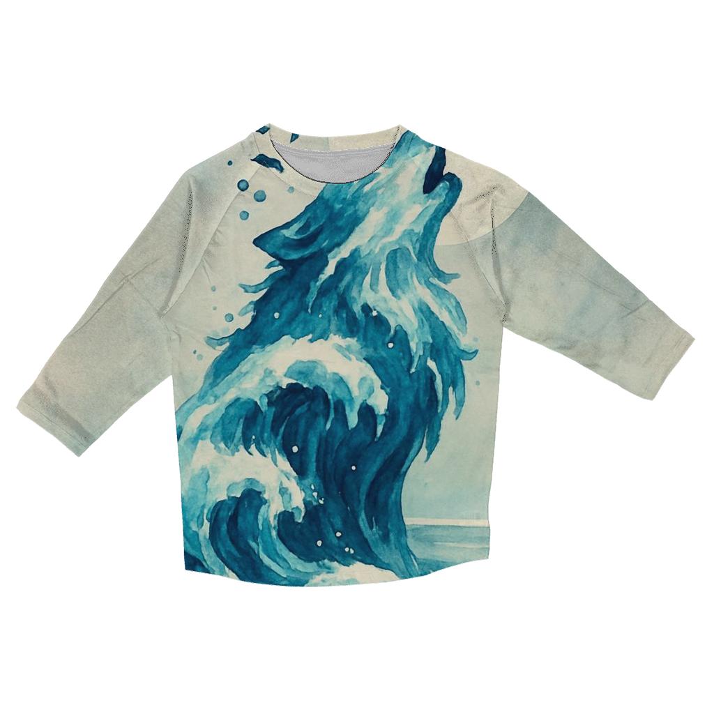 Ocean Tide Moonwolf casual three quarter sleeve shirts