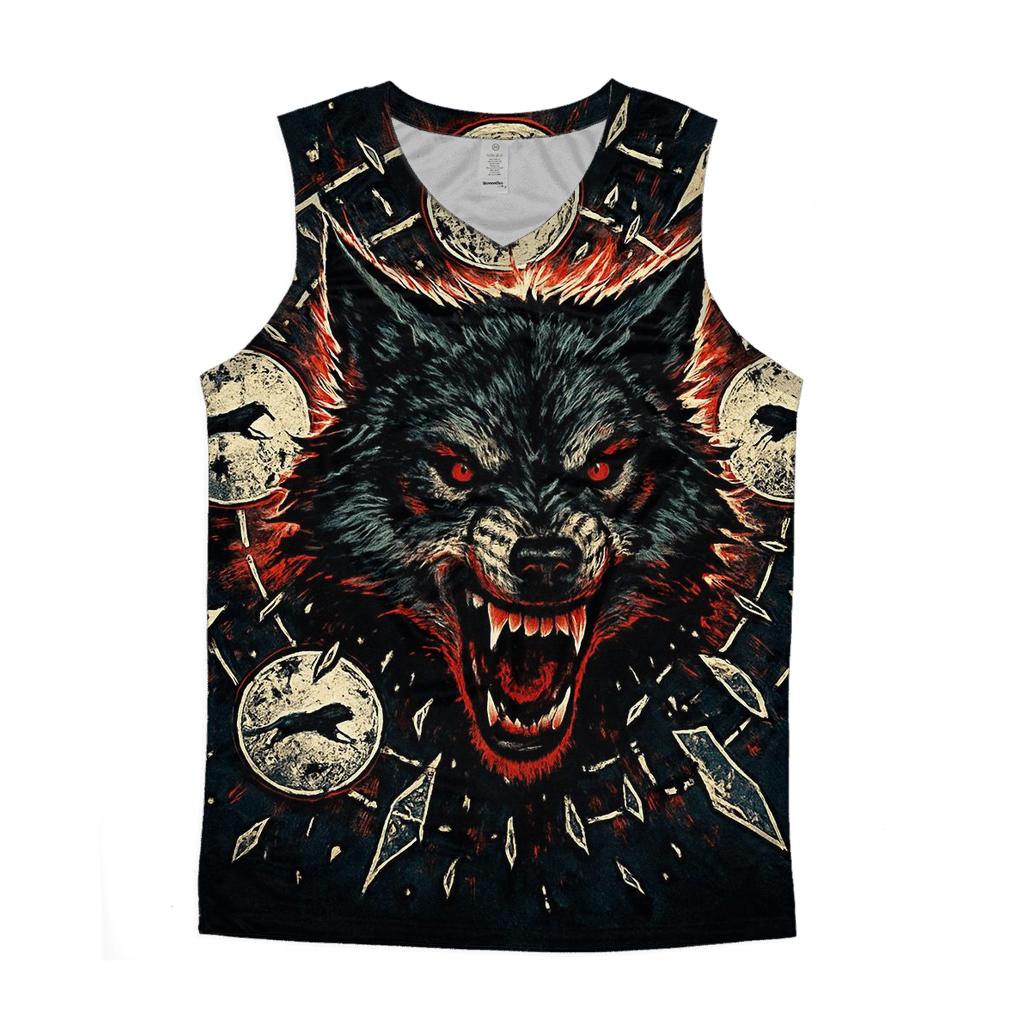 Shattered Moon Alpha cotton sleeveless tops