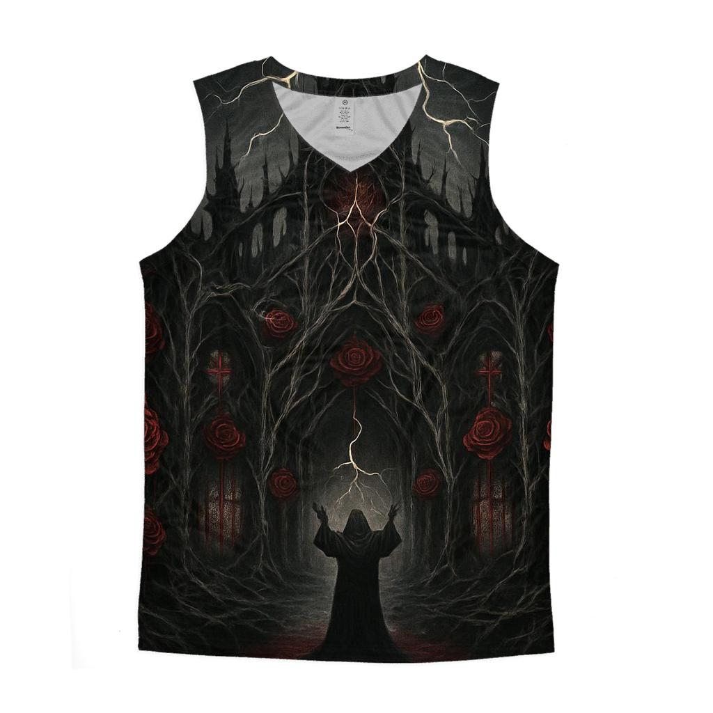 Cathedral Of Living Thorns personalized athletic tanks
