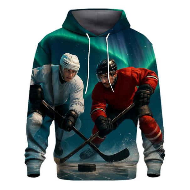 Aurora Ice Hockey Clash premium hoodies
