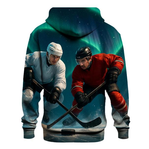 Aurora Ice Hockey Clash premium hoodies