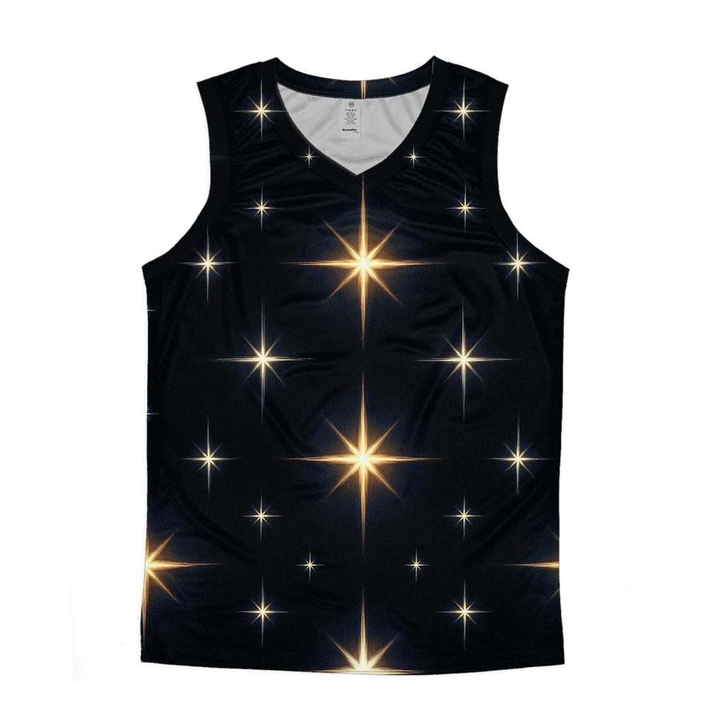 Nativity Star Radiant Grid stylish racerback tanks